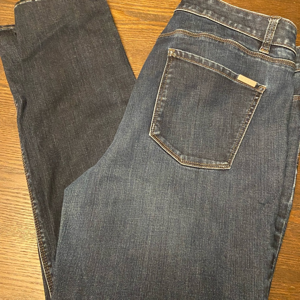 White House Black Market Dark Blue Jeans